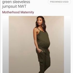 Maternity jumpsuit (motherhood)